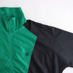 PANEL COLOR TRACK JACKET #BLACK/GRN [DNS26B02]
