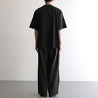 BRITPOP Print Tee WIDE #InkBlack×Ivory-PT [bROOTS25S34A]