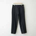 REGULAR FIT STRAIGHT TROUSERS #GRAY BIRD’S-EYE [M26C10PT03C]