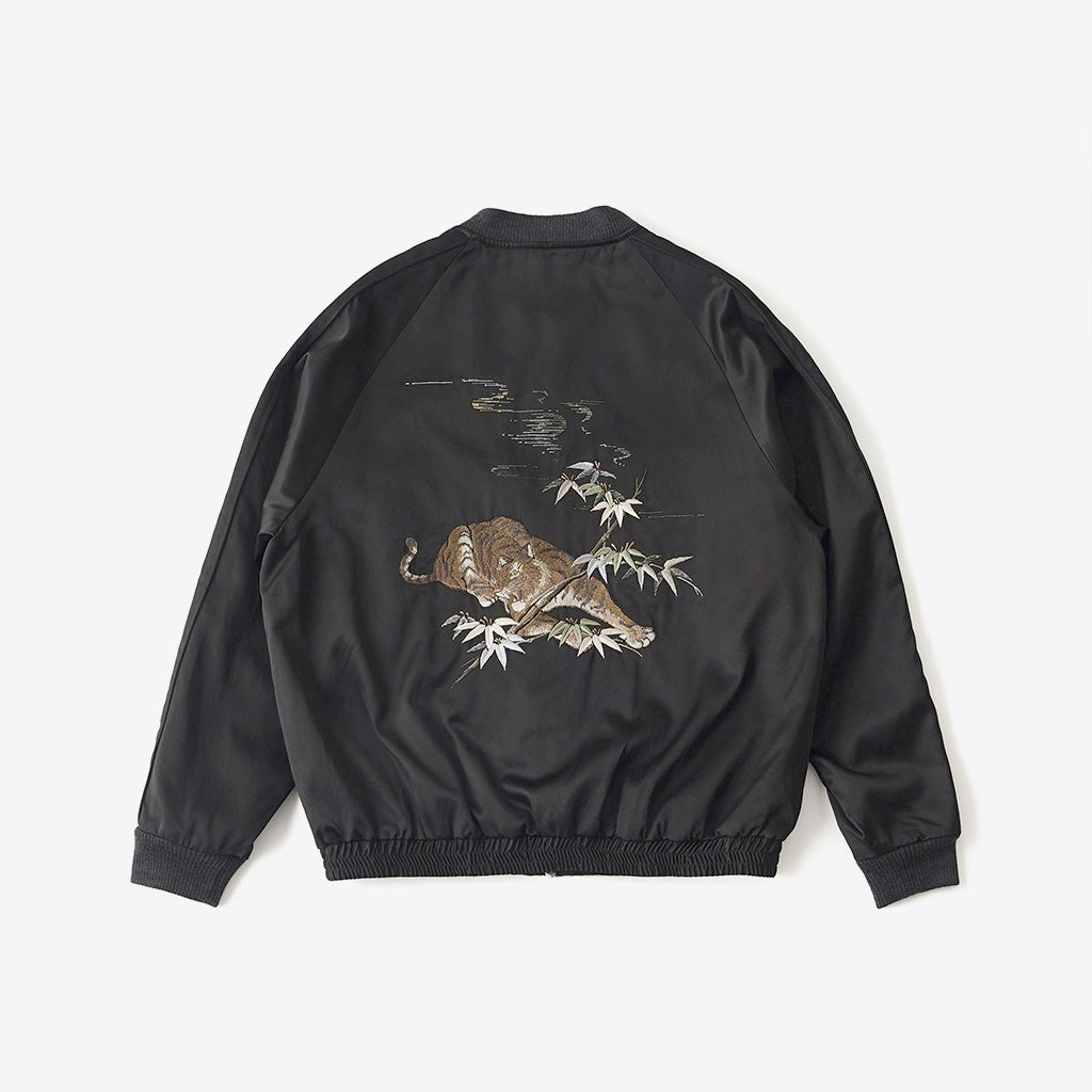 STUNNING RAYON SOUVENIR JACKET #ONYX [261OJ-JK25]