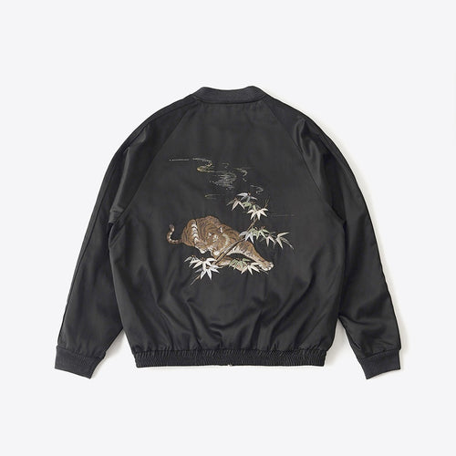 STUNNING RAYON SOUVENIR JACKET #ONYX [261OJ-JK25]