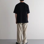 CREW NECK TEE #BLACK [M26A13CS01B]