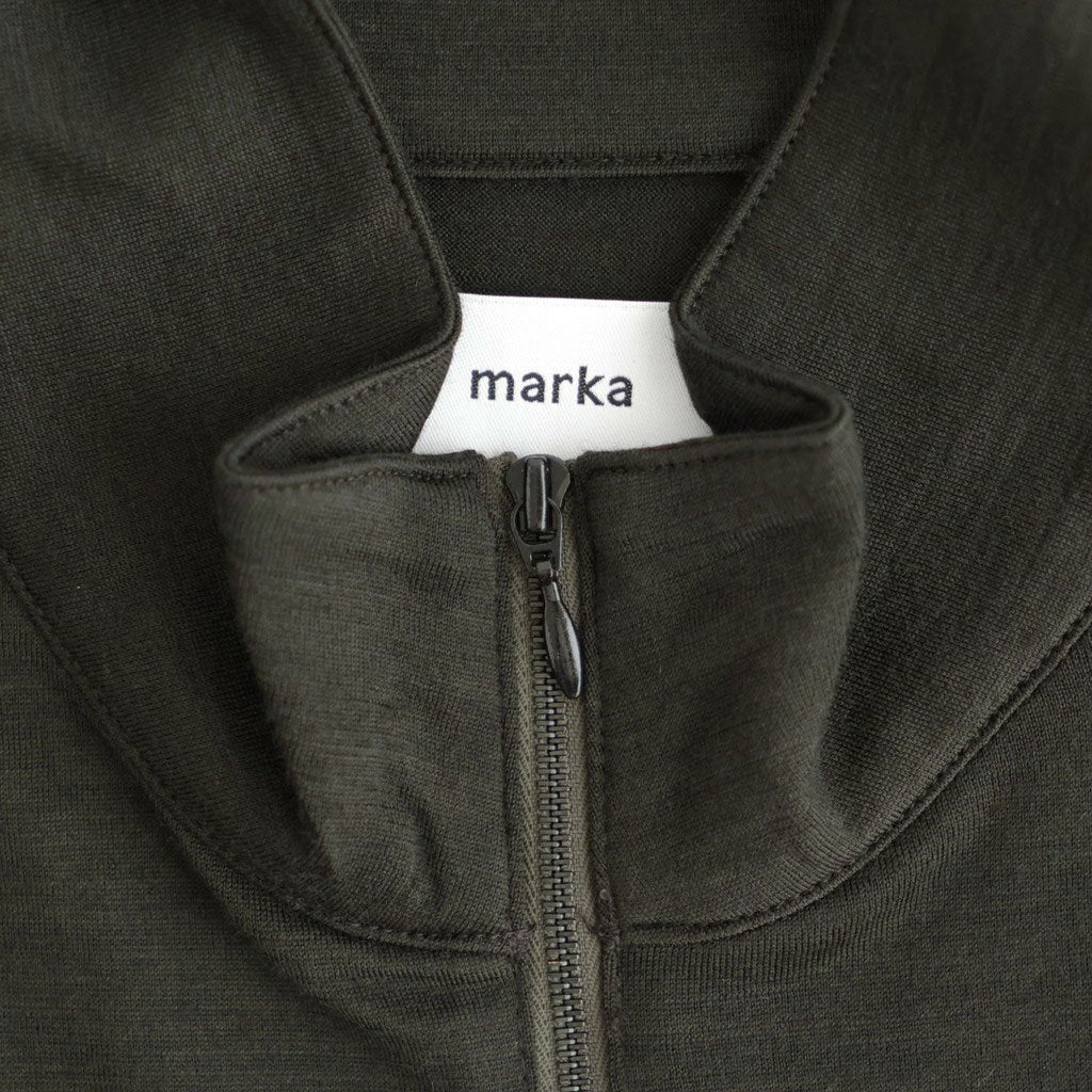 HALF-ZIP STAND #DARK OLIVE [M26C15CS02C]