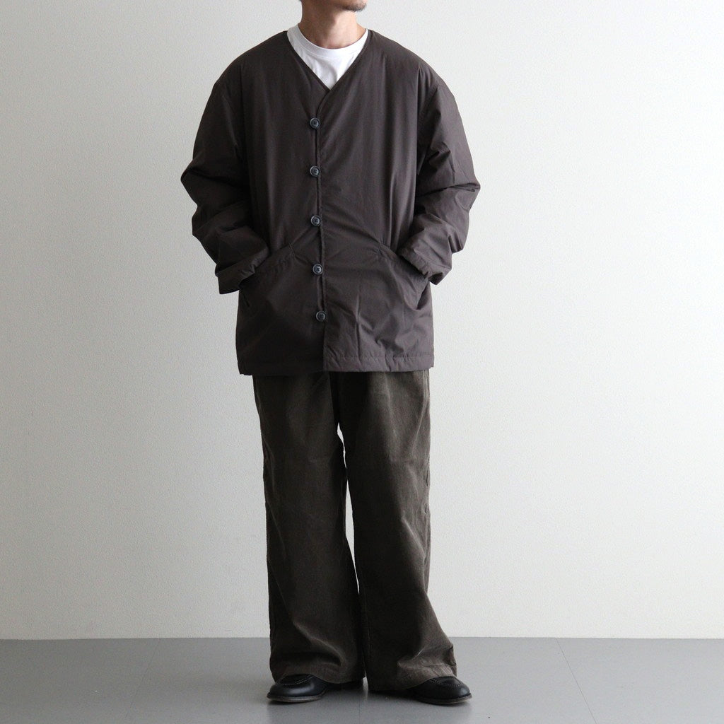 Down Cardigan #Charcoal [S26FA048]