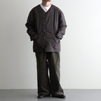 Down Cardigan #Charcoal [S26FA048]