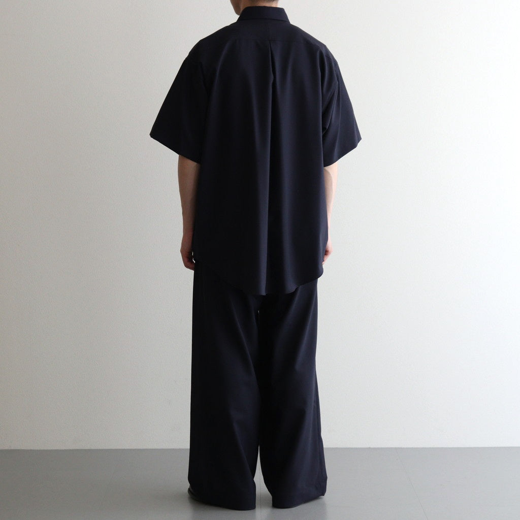 COMFORT FIT S/S SHIRT #NAVY [A25B03SH01B]