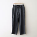 WIDE CYLINDER FIT EASY PANTS #GRAY STRIPE [M26A11PT01C]