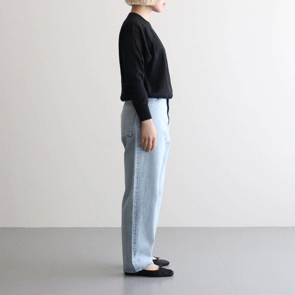 CHOMA CREW NECK #BLACK [BN-26SL-039]