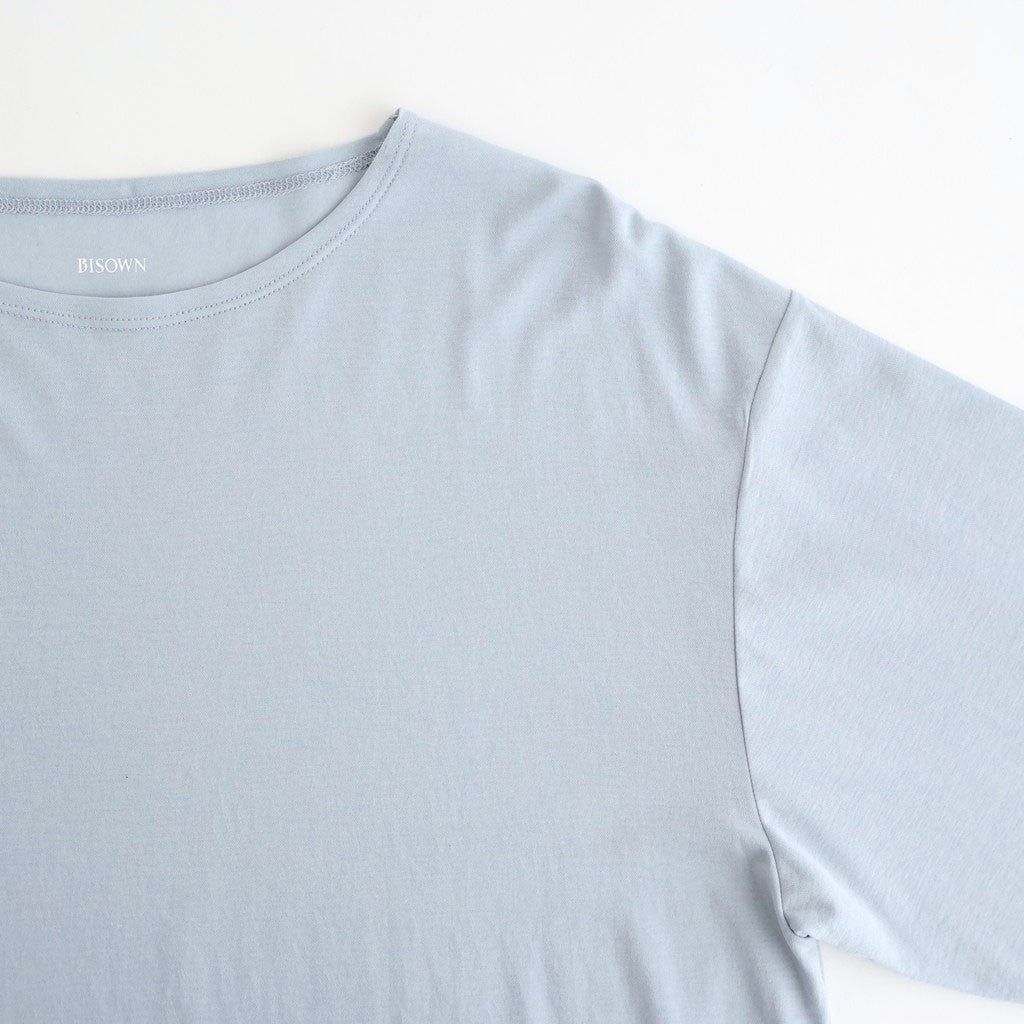 PIMA MOKLODI BASQUE TEE #SMOKE BLUE [26S-BIS-CS62]
