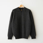 CASHMERE FOX POLO #CHARCOAL [BN-26FM-061]