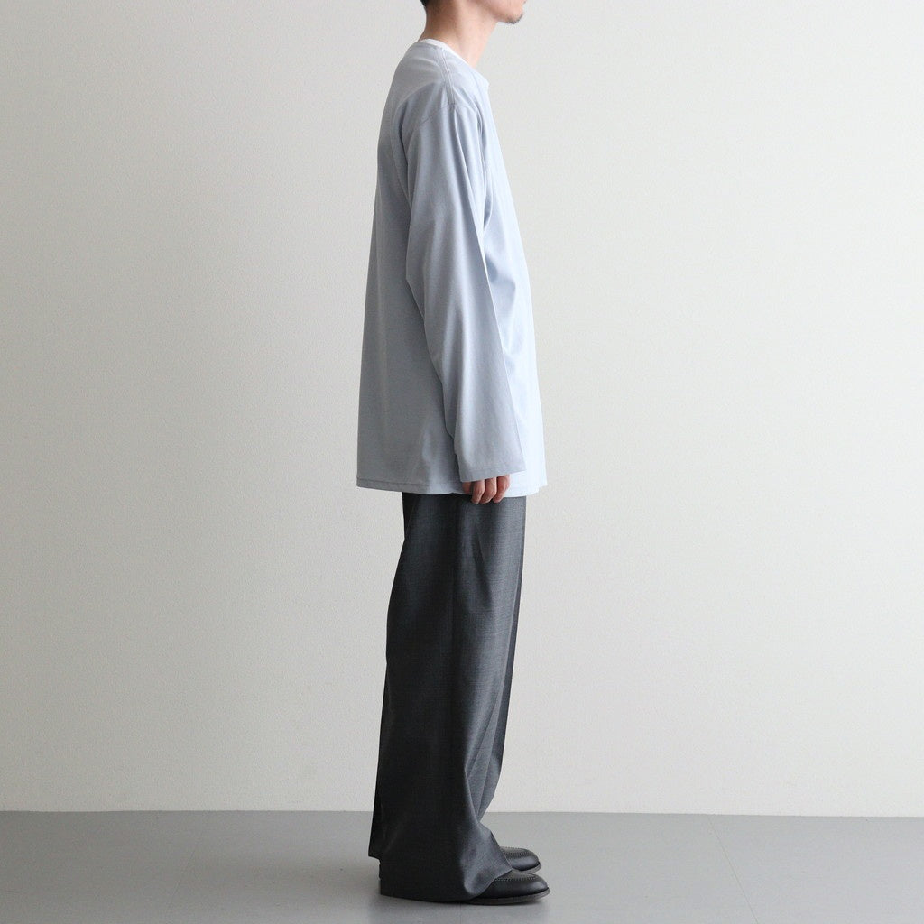 PIMA MOKLODI BASQUE TEE #SMOKE BLUE [26S-BIS-CS62]