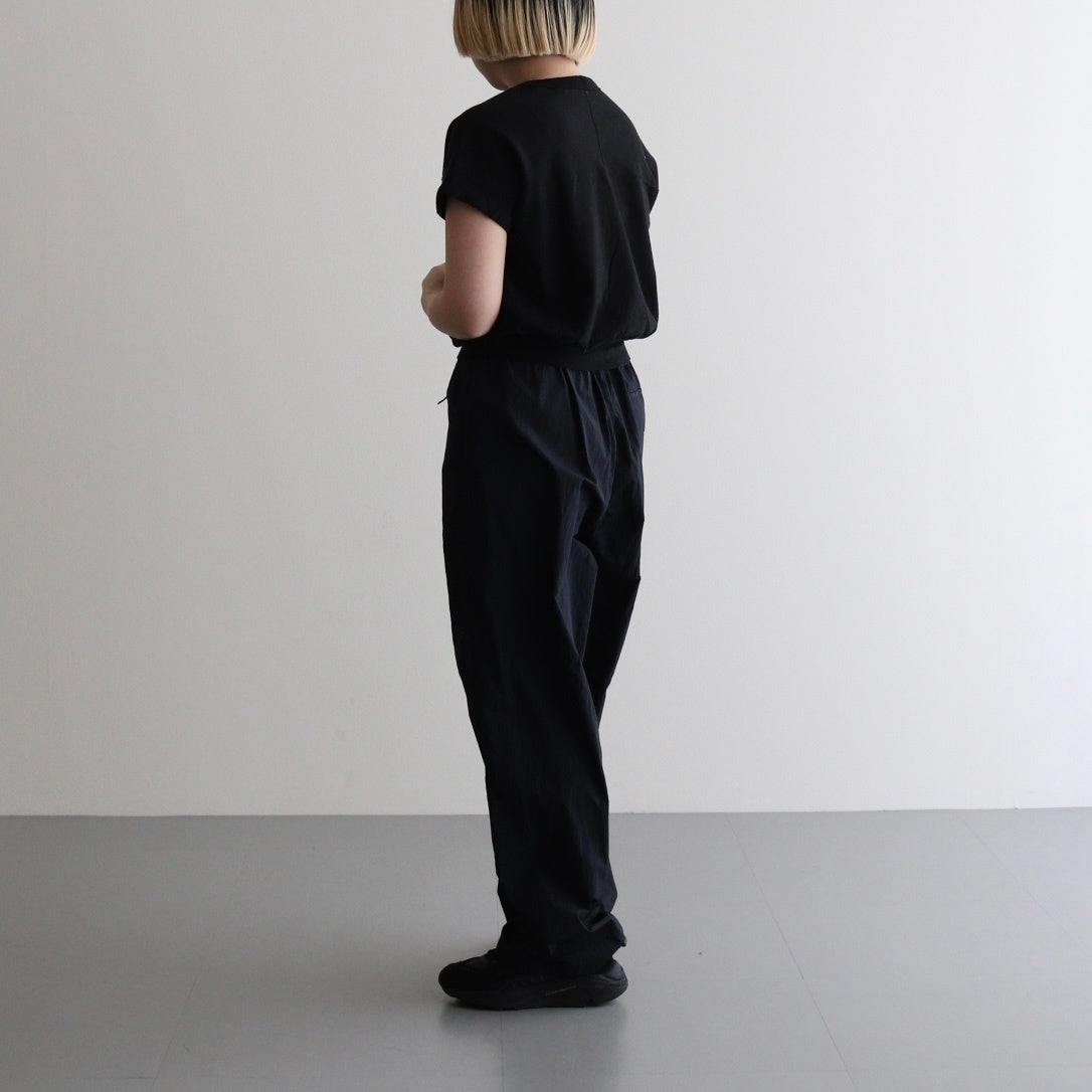 Co/Silk Nep Hem-Rib Football Sleeveless #Black [BHSW25S3]