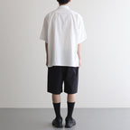 ORGANIC COTTON WASHER SATIN OPEN/C SH #WHITE [16551 50343]