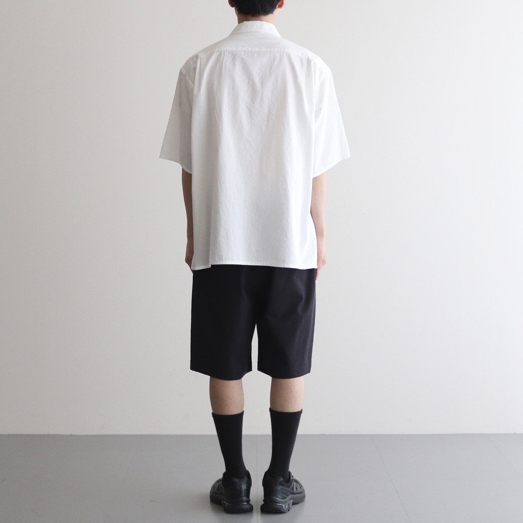 ORGANIC COTTON WASHER SATIN OPEN/C SH #WHITE [16551 50343]