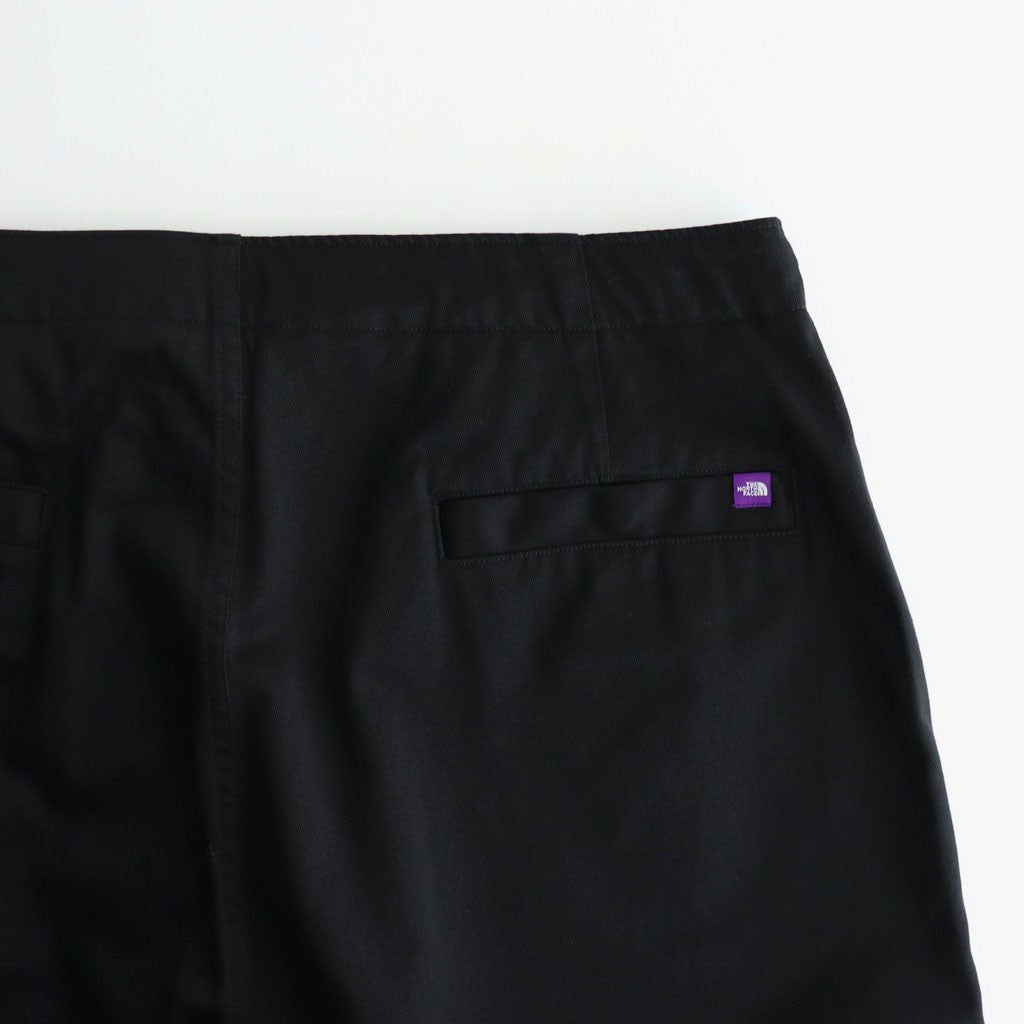 Chino Wide Straight Field Pants #Black [N25SC093]