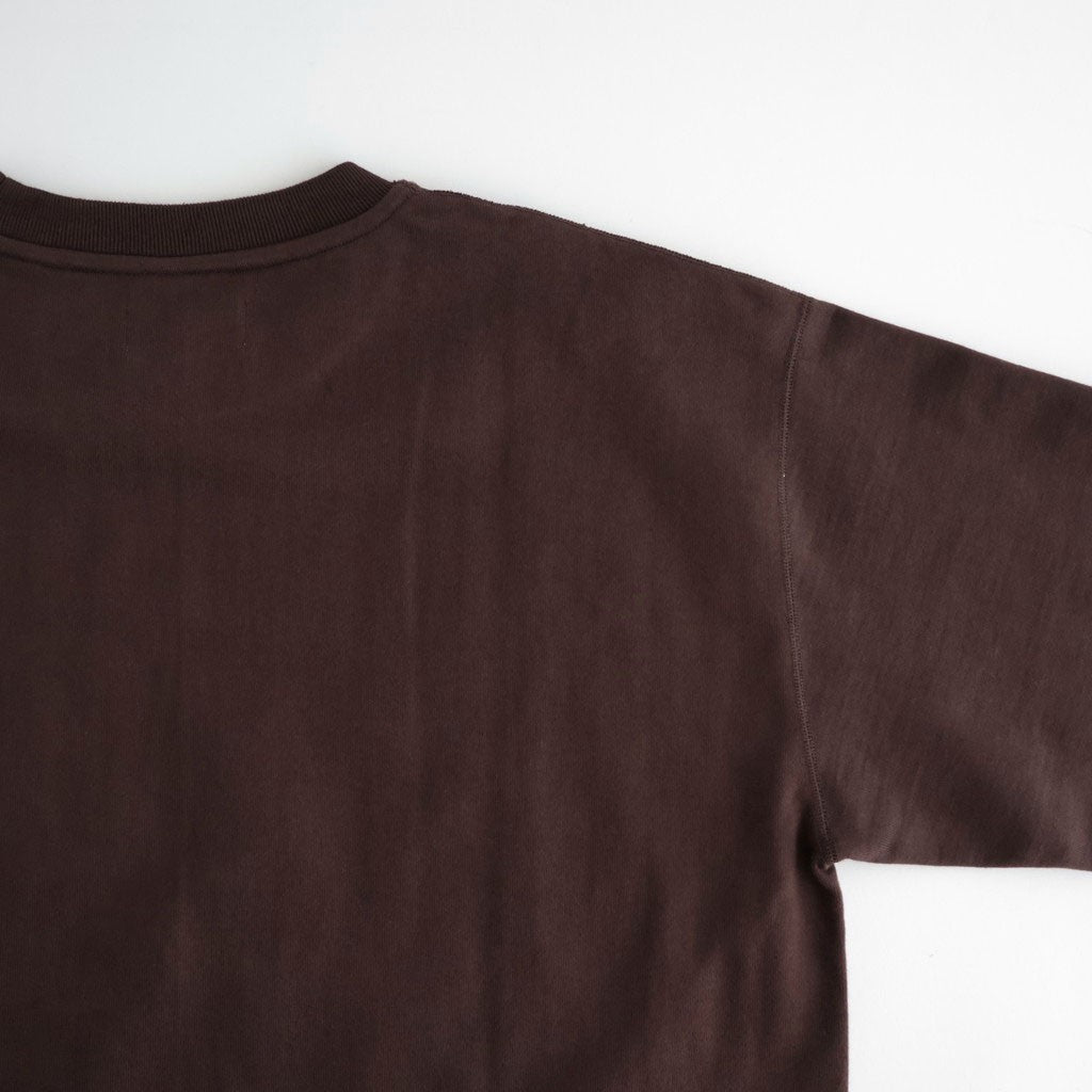 COMFORT SWEAT #DARK BROWN [A26C13CS04C]
