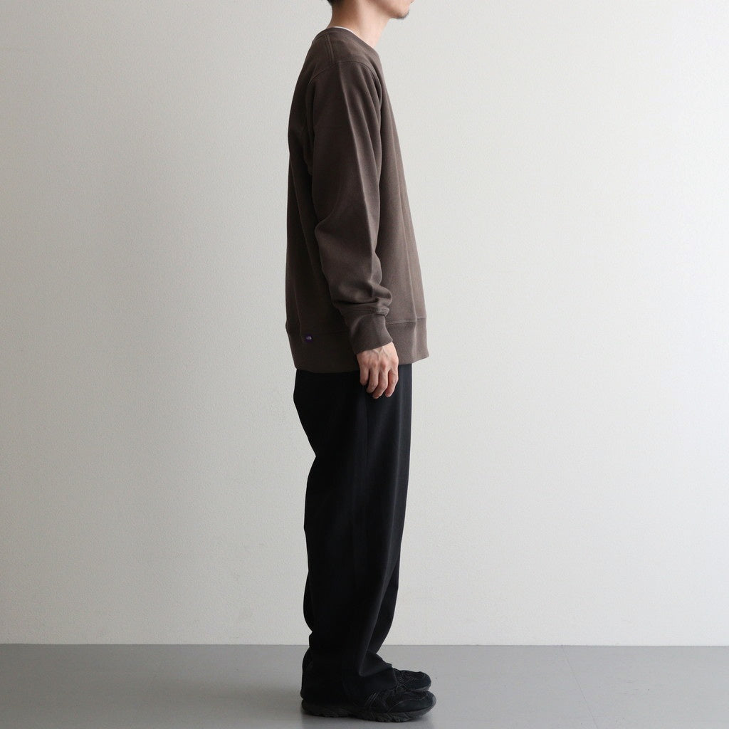 Field Crewneck Sweatshirt #Brown [N24FH060]