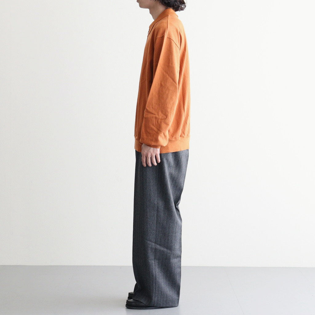 Co/Silk Nep Harf-zip P/O #DustyOrange [BHS25S037F26]