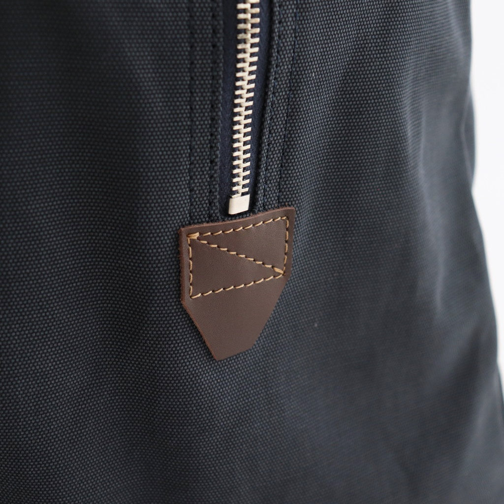 DUCK CLOTH BOSTON BAG #FADE NAVY [PMAT-AC02]