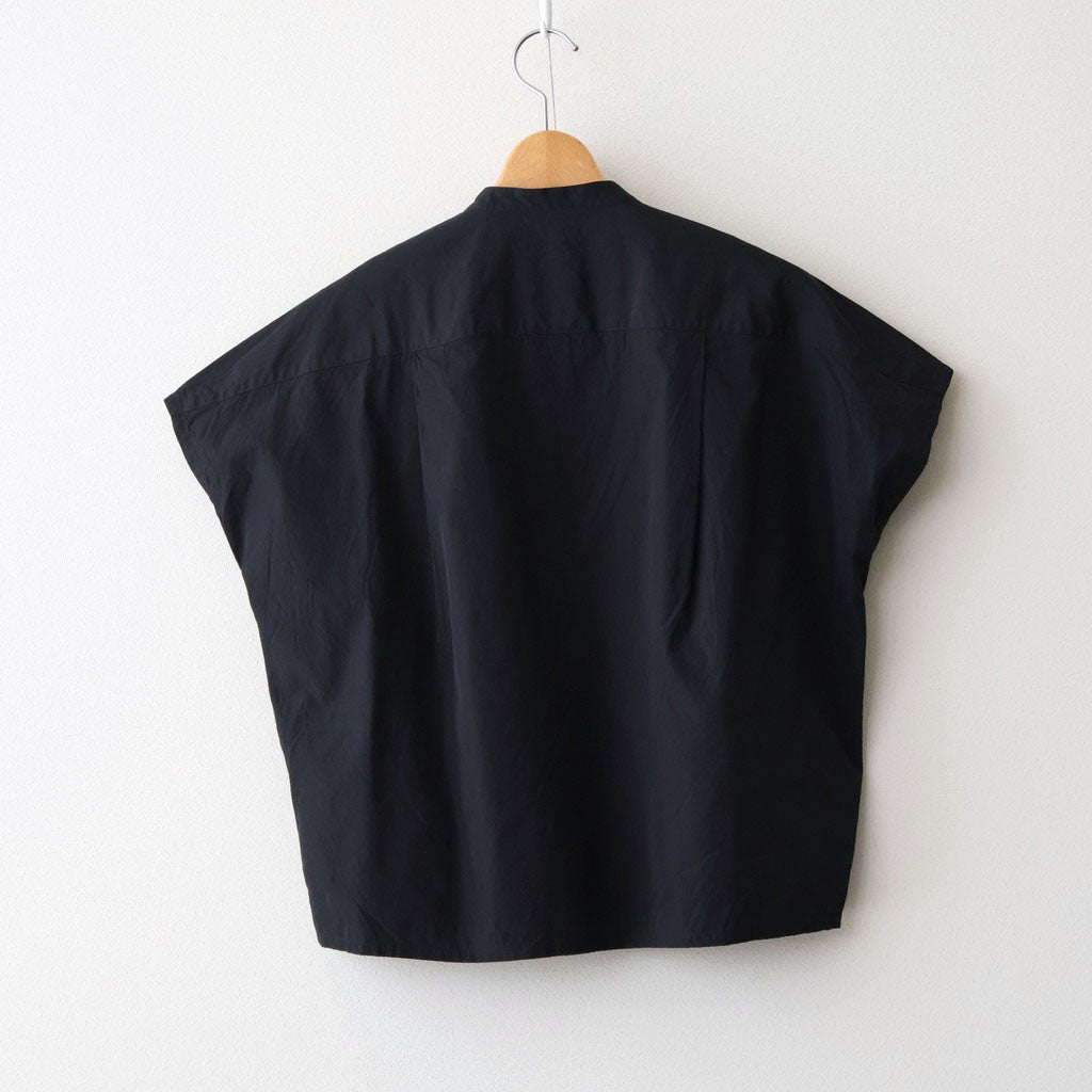 COTTON CUPRA HALF ZIP SH #120 NAVY [16861 50084]