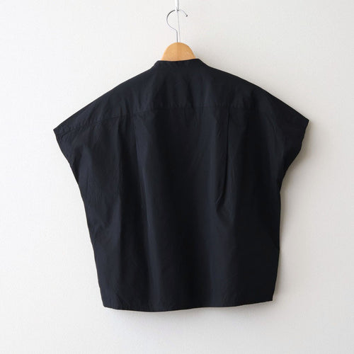 COTTON CUPRA HALF ZIP SH #120 NAVY [16861 50084]