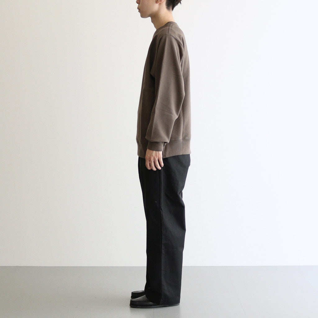 Field Crewneck Sweatshirt #Brown [N24FH060]