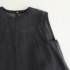 GAS SINGEING COTTON BOIL ORGANDY OP #SMOKE [16851 55077]