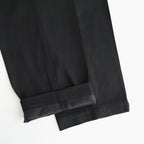 FRONT TUCK ARMY TROUSER #ONYX [261OJ-PT09]