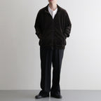 FULL ZIP TRACK JACKET #CHARCOAL [M25C19CS01C]