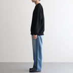 Soft&Hard Sweat Crew-Neck P/O #Black [bROOTS24F21F25]