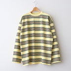 BORDER LS TOP #P.YELLOW x VIRIDIAN [PMAV-CL06]