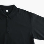 Co/Silk Nep Harf-zip P/O #Black [BHS25S037F26]