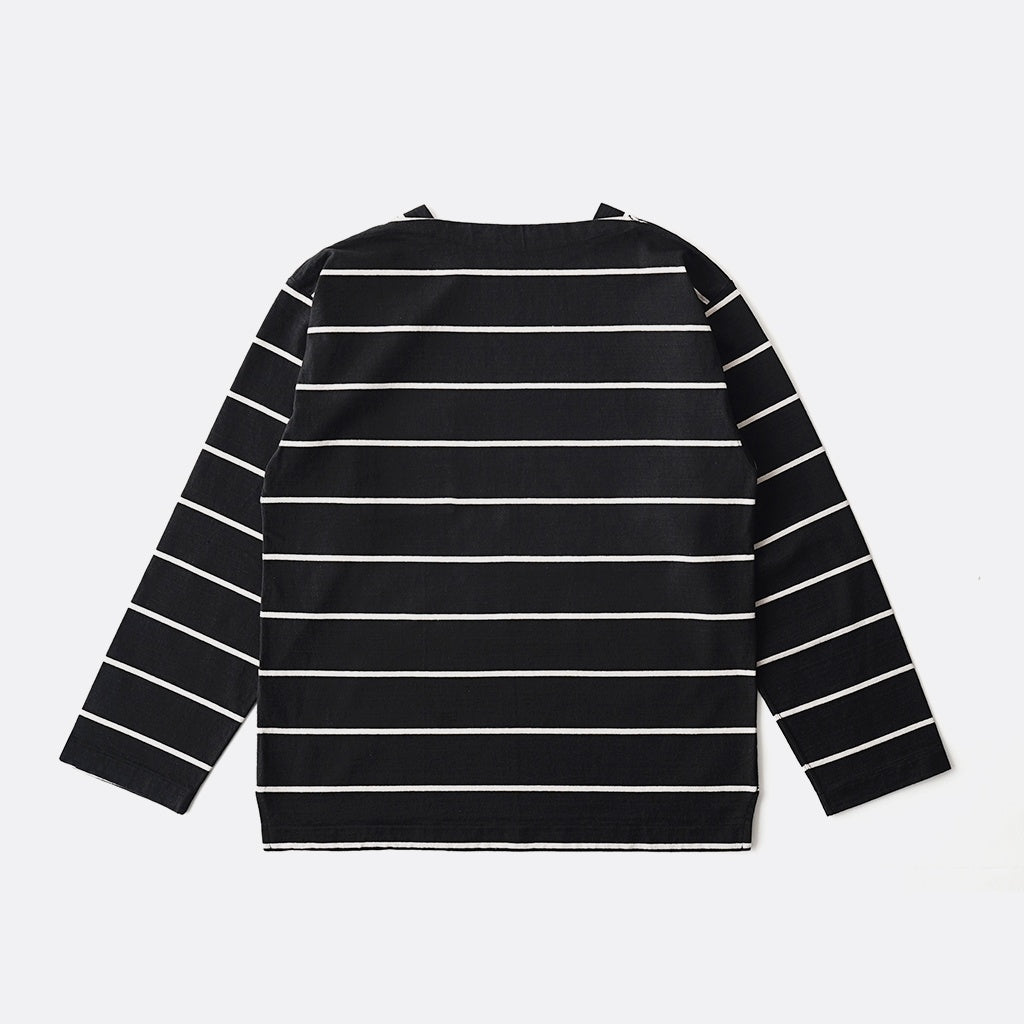 STRIPE BASQUE SHIRTS #ONYX [261OJ-CT18]