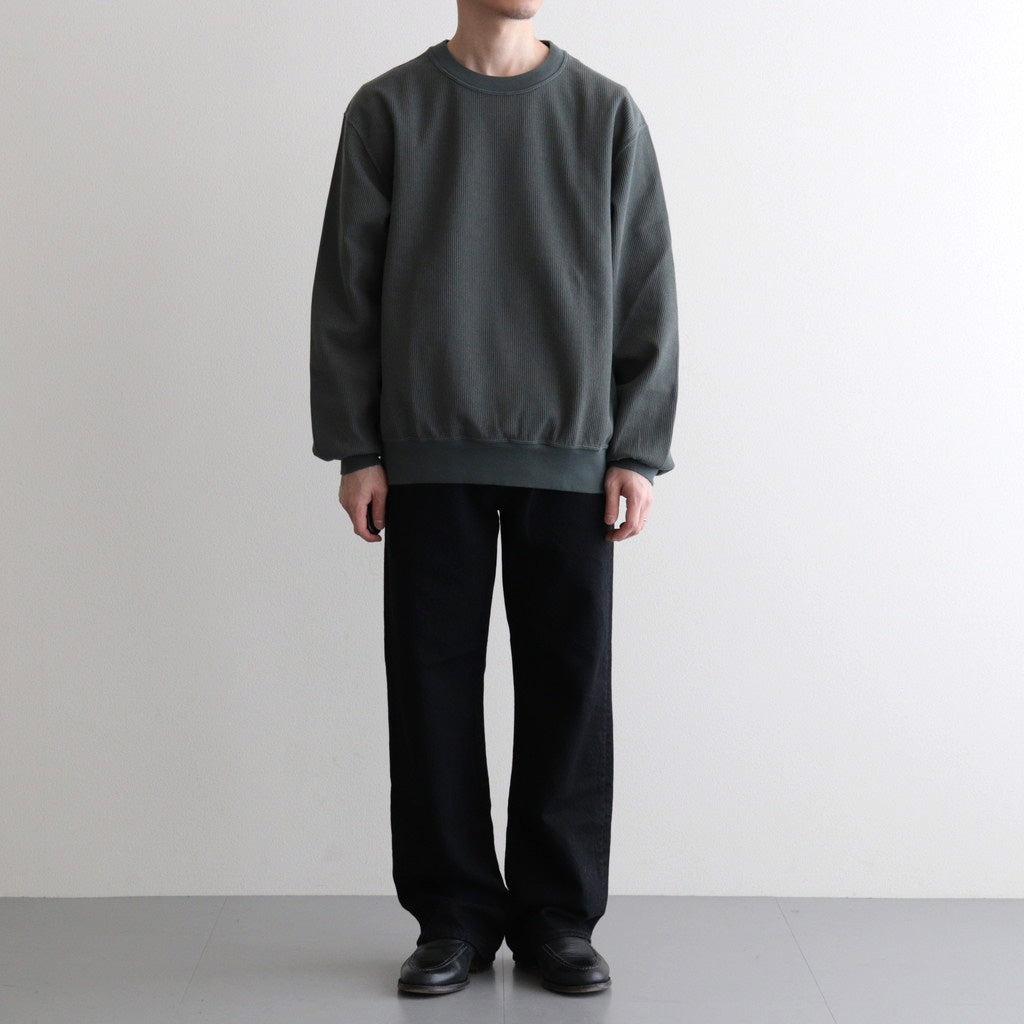 CO/HE PURE STRAIGHT DENIM #W BLACK [26S-BIS-PT05]