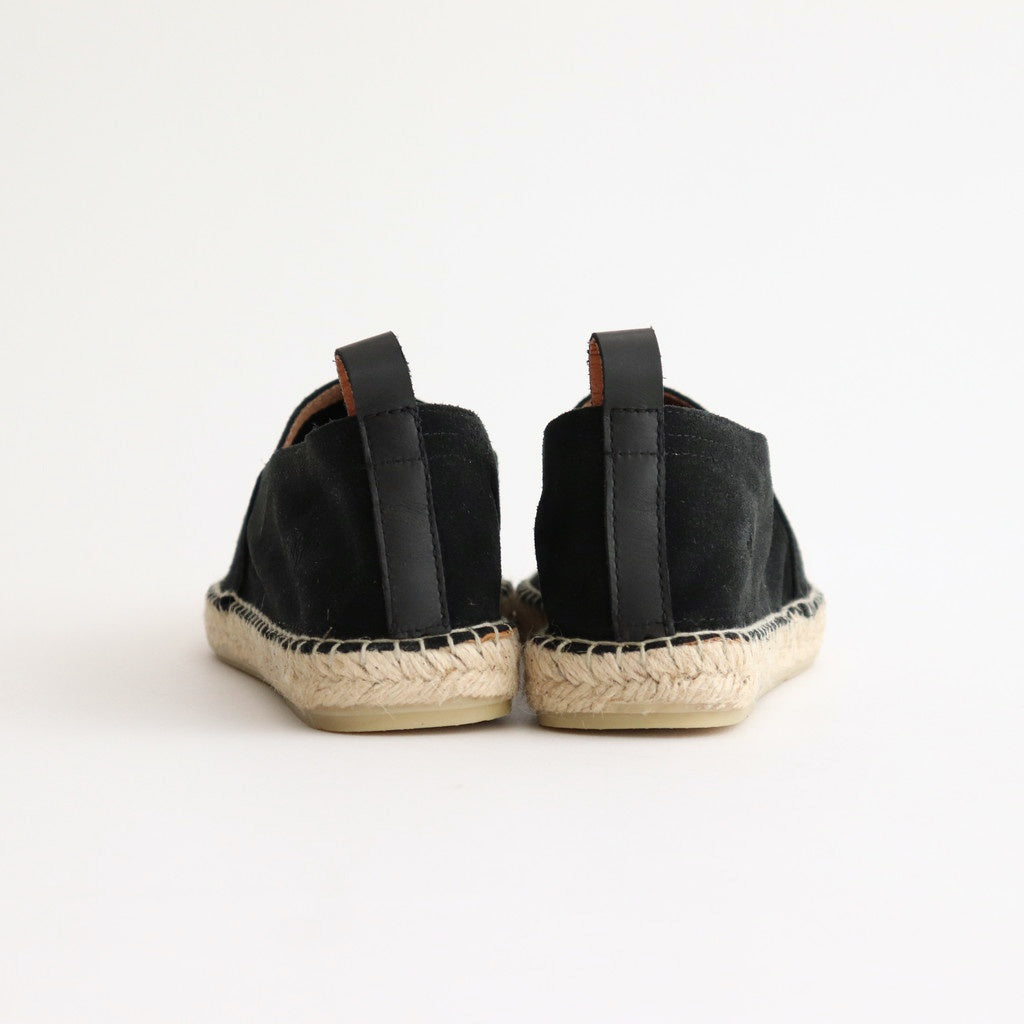 SQUARE TOE ESPADRILLES #BLACK [251OJ-FW06]