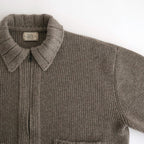 Yak×Ca/Wool Flight Jacket #Beige Mix [NEP-AW2517M]