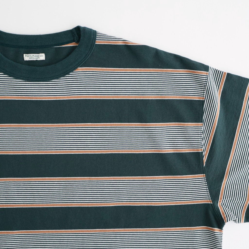 BORDER LS TOP #FOREST x S,BROWN [PMAV-CL06] - Diffusion 三重県