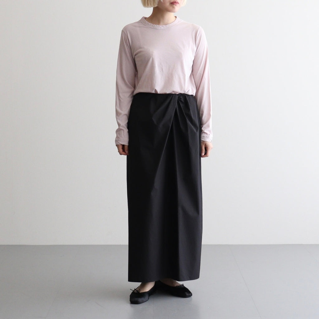 CHIFFON LONG T-SHIRT #PINK [BN-26SL-046]