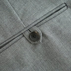 REGULAR FIT STRAIGHT TROUSERS #GRAY [M26C06PT02C]