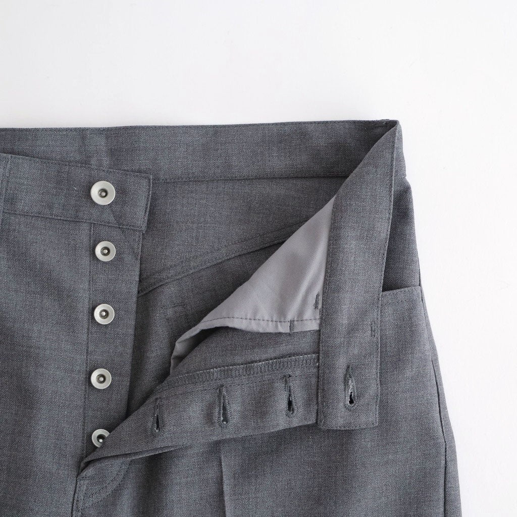 5-POCKETS TROUSERS #GRAY [M26A06PT02C]