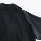 Wool Gabardine Trench Coat #BlackNavy [BHS25F006]