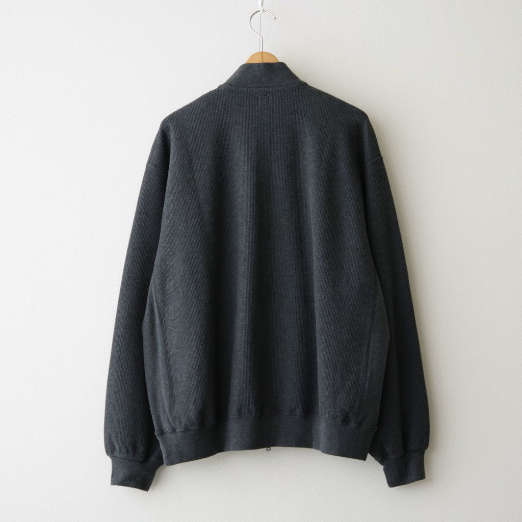 Rough&Smooth Thermal Blouson #HeatherCharcoal [bROOTS26F14]