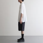 ORGANIC COTTON WASHER SATIN OPEN/C SH #WHITE [16551 50343]