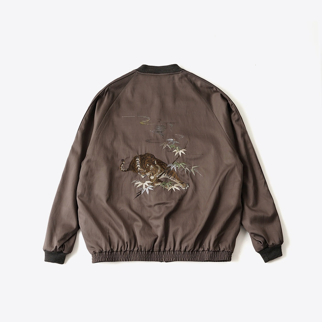 STUNNING RAYON SOUVENIR JACKET #MOREL [261OJ-JK25]