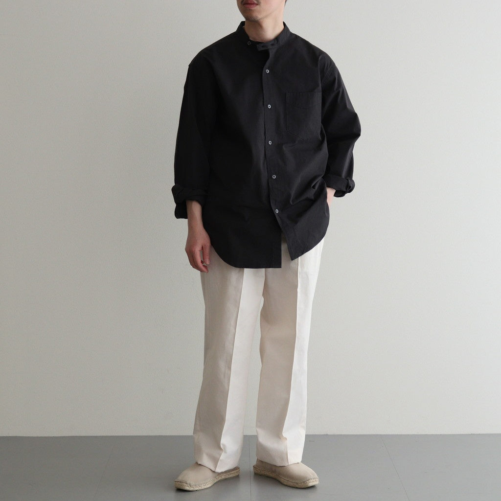 FRONT TUCK ARMY TROUSER #IVORY [251OJ-PT08]