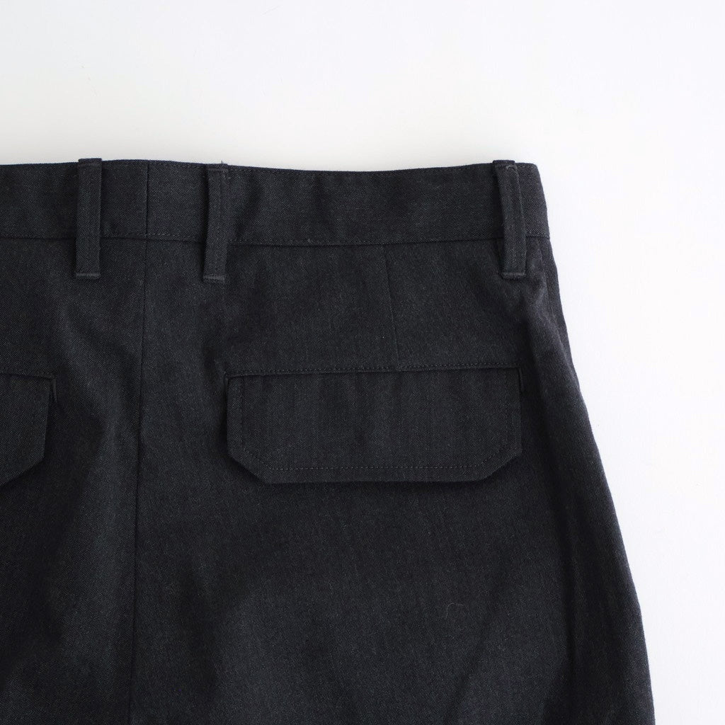 C/W AVIATOR SLACKS #CHARCOAL [PMAU-PT01]