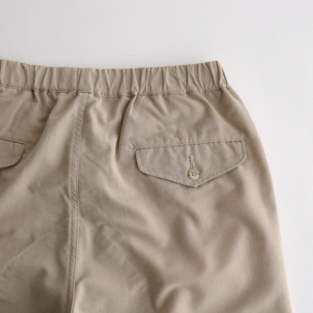C/W/P STRING TROUSERS #SAND IVORY [PMAV-PT08]