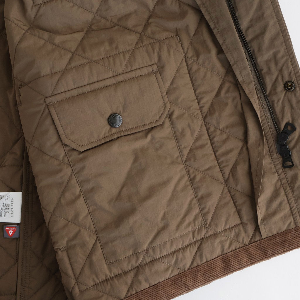 Quilting Field Mountain Parka #Brown [N25FA087]