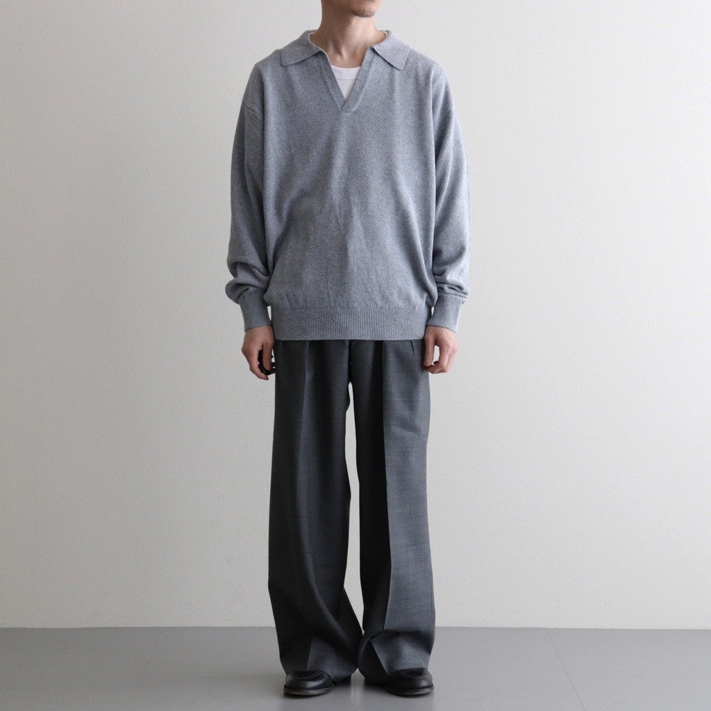 REVIVAL SILK SKIPPER #GRAYISH SAX [BN-26SM-043] - Diffusion 三重県