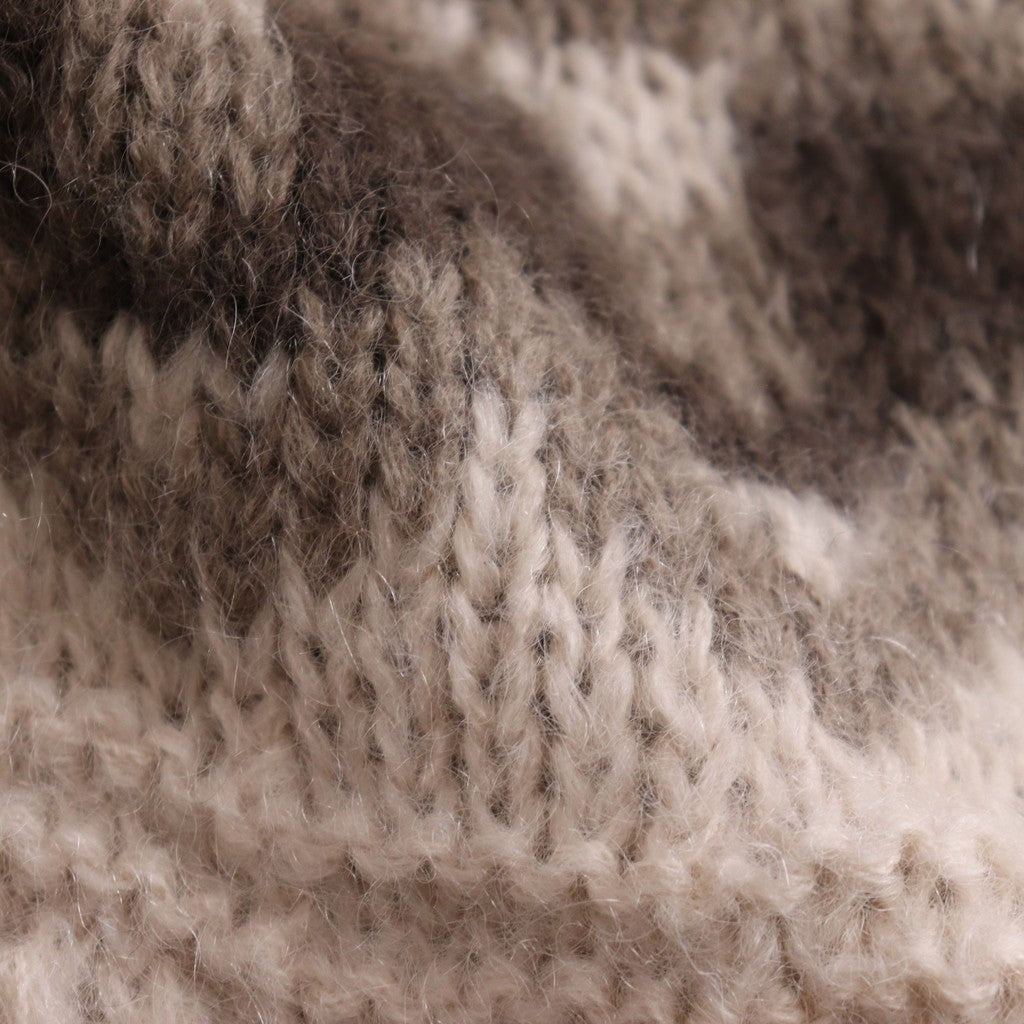 MOHAIR NORDIC TURTLE NECK #IVORY [BN-24FL-055]